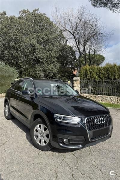 Usado Audi Q3 140 CV (102 kW) 2014 Negro SUV