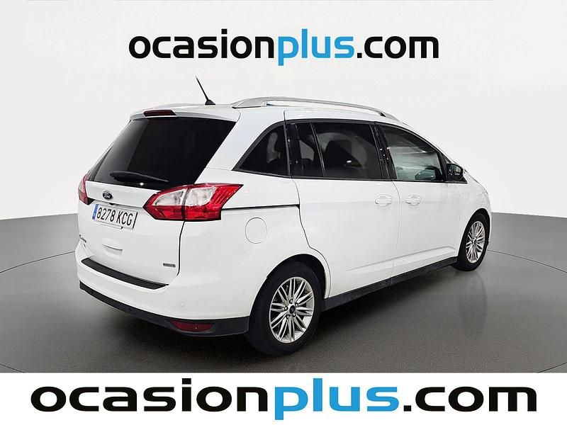 Usado Ford Grand C-Max Trend+ 125 CV (91 kW) 2017 Blanco Monovolumen