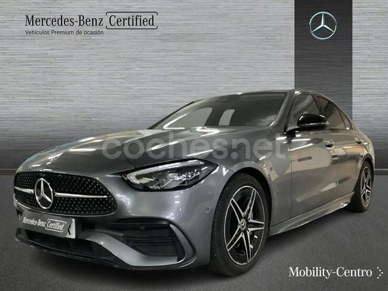 Gris / plata Usado 2021 Mercedes C220 Berlina | 39.900 € (Un poco caro) - Imagen 1/4
