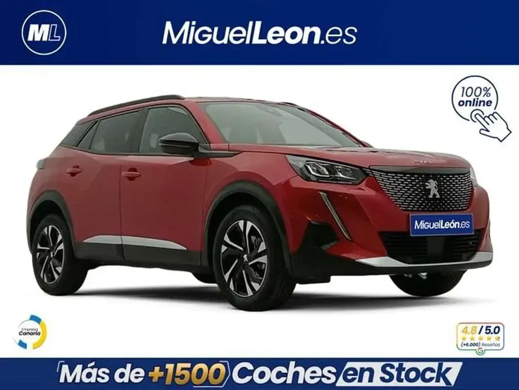 Usado Peugeot 2008 Allure 102 CV (75 kW) 2023 Rojo SUV
