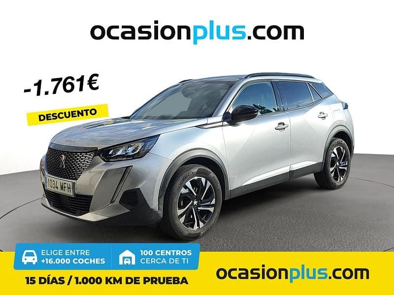 Gris Usado 2023 Peugeot 2008 Allure SUV | 14.950 € (Precio justo) - Imagen 1/4