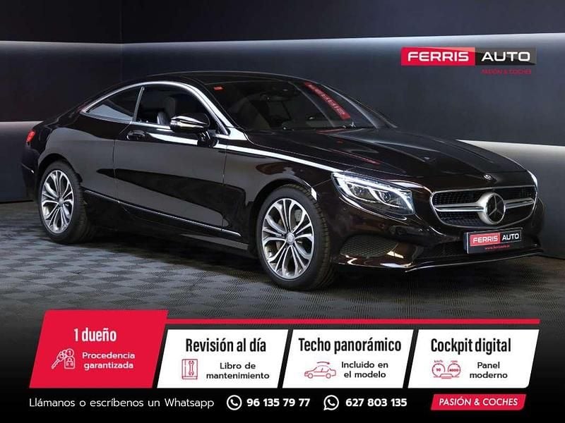 Negro Usado 2016 Mercedes S500 Berlina | 58.990 € (Precio justo) - Imagen 1/4