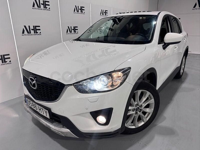 Blanco Usado 2014 Mazda CX-5 Luxury SUV | 10.990 € (Precio justo) - Imagen 1/4
