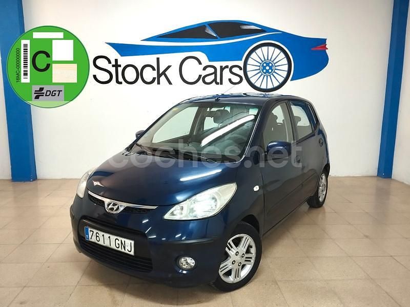 Azul Usado 2009 Hyundai i10 Style Utilitario | 3900 € (Precio justo) - Imagen 1/4
