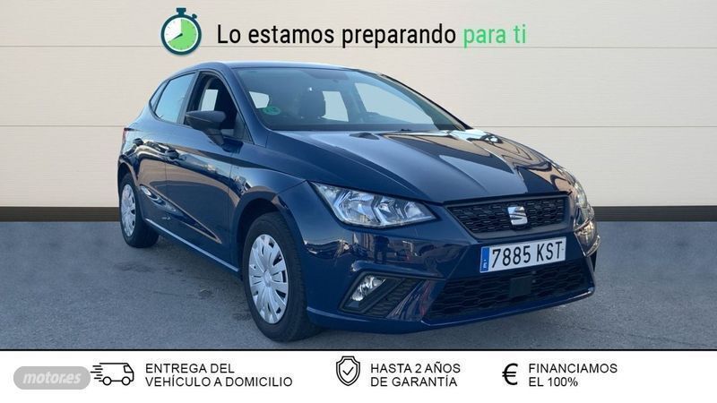 Azul Usado 2019 Seat Ibiza Reference Berlina | 11.500 € (Precio justo) - Imagen 1/4