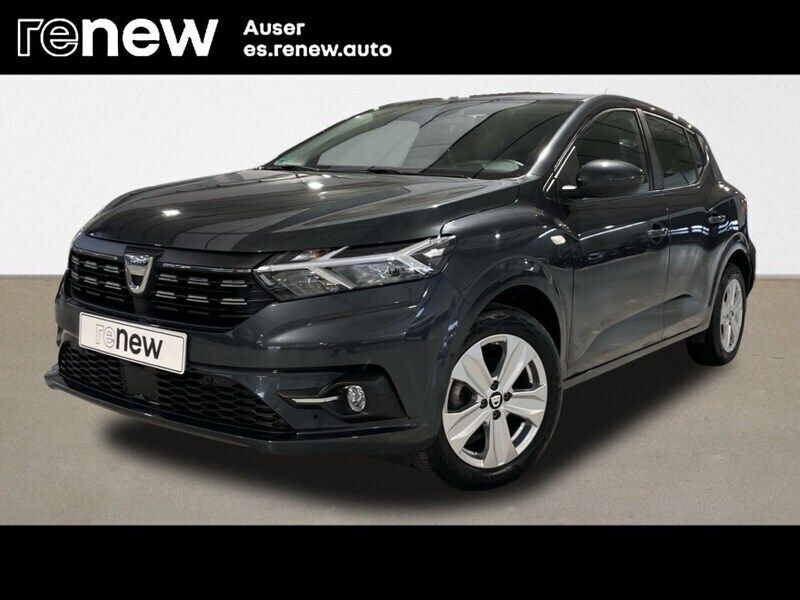 Gris cometa Usado 2022 Dacia Sandero Comfort Utilitario | 14.350 € - Imagen 1/4