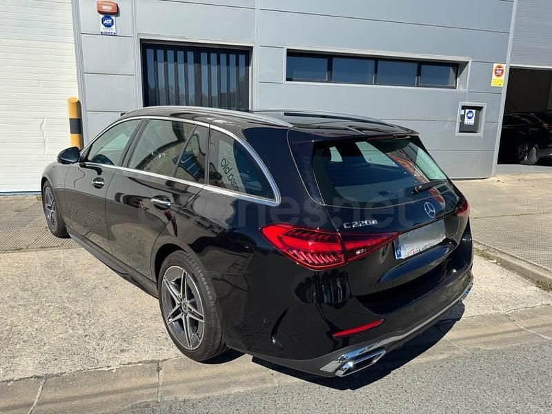 Nuevo Mercedes C220 197 CV (144 kW) 2025 Negro Familiar