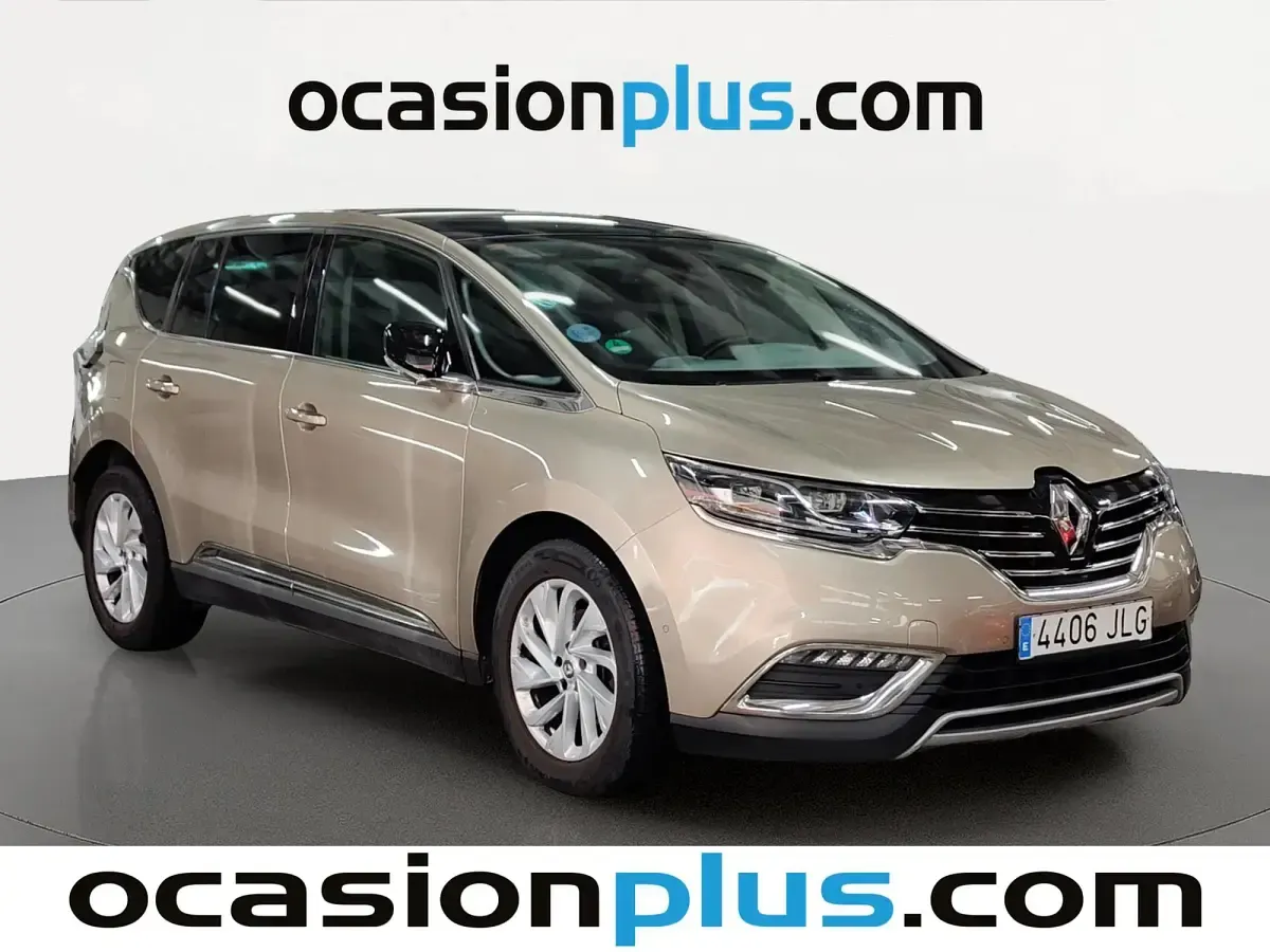 Usado Renault Espace Zen 130 CV (95 kW) 2016 Beige Monovolumen