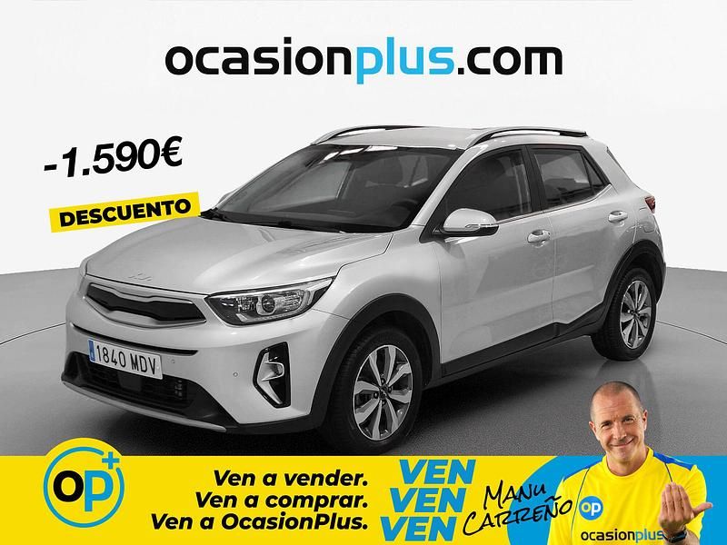Usado Kia Stonic 100 CV (73 kW) 2023 Gris SUV
