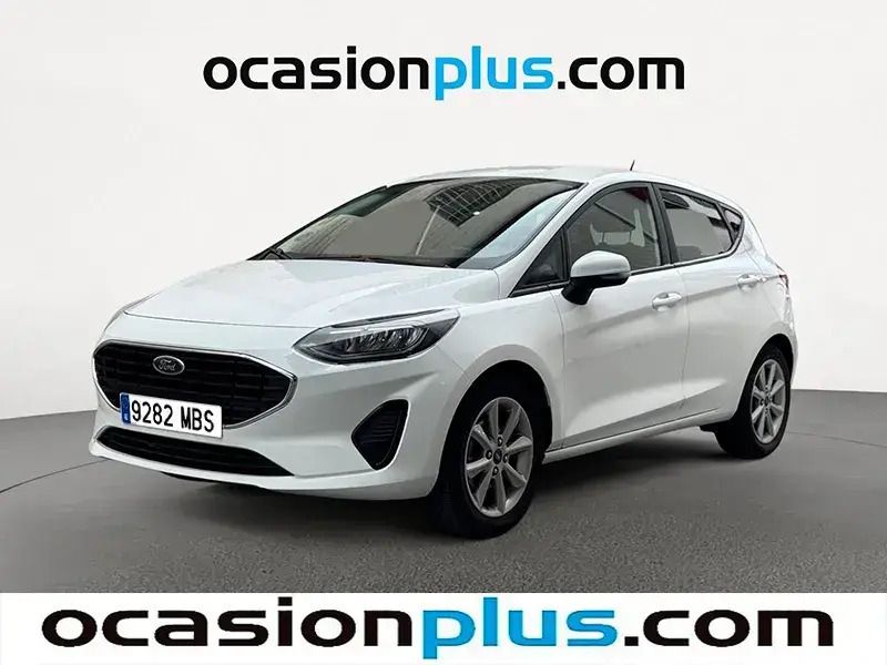 Blanco Usado 2022 Ford Fiesta Trend Utilitario | 11.810 € (Precio justo) - Imagen 1/4