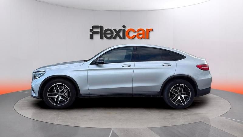 Usado Mercedes GLC220 170 CV (125 kW) 2019 Gris Coupe