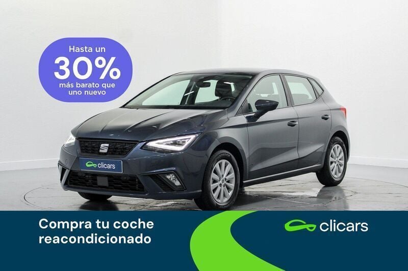Gris Usado 2022 Seat Ibiza Style Berlina | 14.490 € (Precio justo) - Imagen 1/4