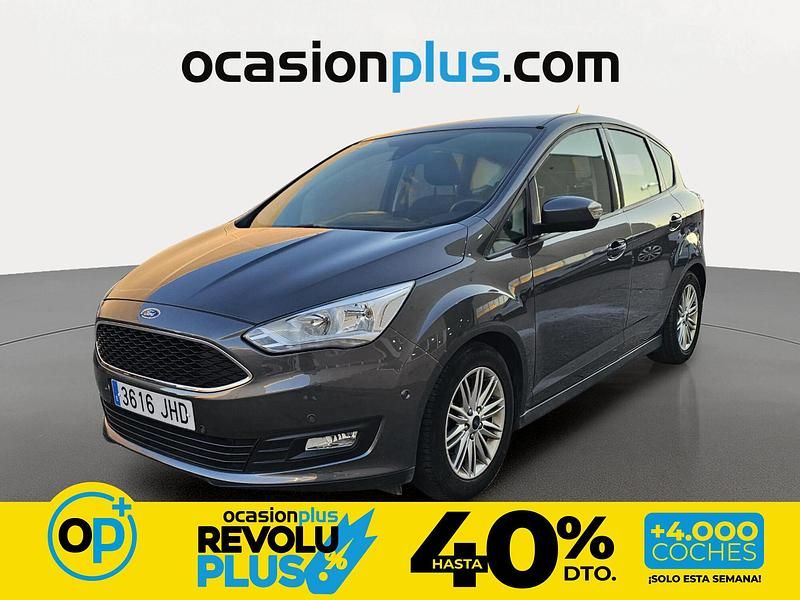 Usado Ford C-MAX Trend+ 120 CV (88 kW) 2015 Gris Monovolumen