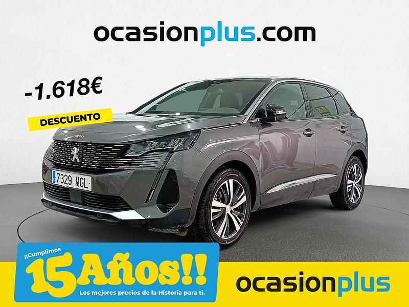 Gris Usado 2023 Peugeot 3008 Allure SUV | 17.800 € (Precio justo) - Imagen 1/4