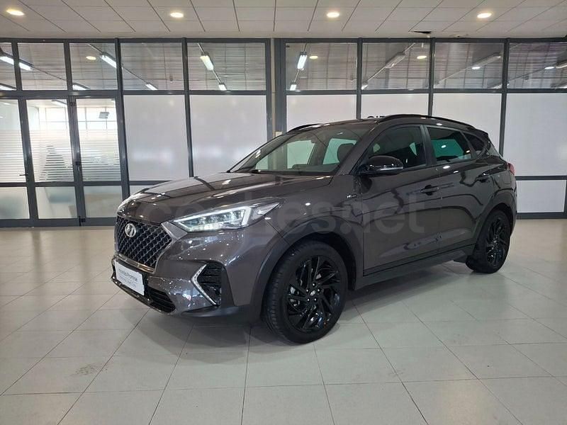 Usado Hyundai Tucson N Line 136 CV (100 kW) 2019 Gris / plata SUV