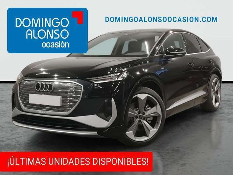 Negro Usado 2024 Audi Q4 Sportback e-tron S-Line SUV | 49.490 € (Super precio) - Imagen 1/4