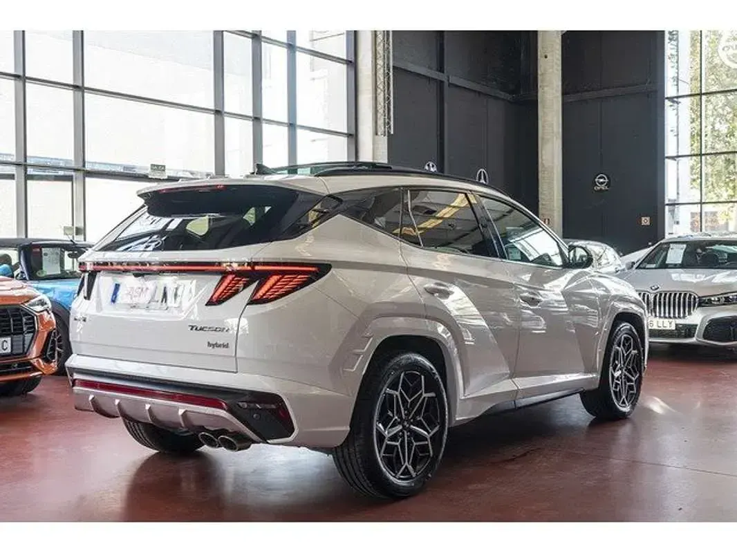 Usado Hyundai Tucson N Line 230 CV (169 kW) 2022 Blanco SUV