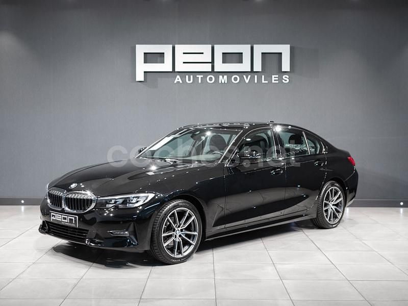 Negro Usado 2021 BMW 318 Berlina | 25.850 € (Un poco caro) - Imagen 1/4