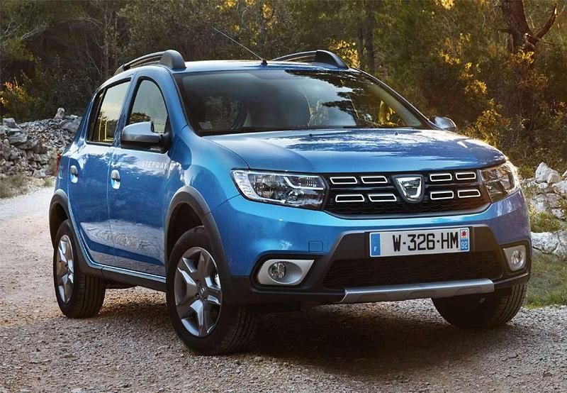 Usado Dacia Sandero Stepway Ambiance 90 CV (66 kW) 2017 Azul Utilitario