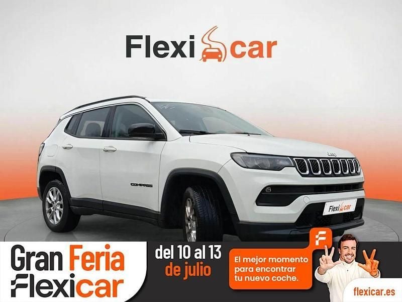 Blanco Usado 2021 Jeep Compass Longitude SUV | 18.690 € (Precio justo) - Imagen 1/2