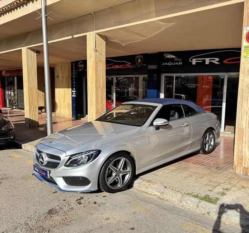 Usado Mercedes C250 204 CV (150 kW) 2018 Gris Descapotable