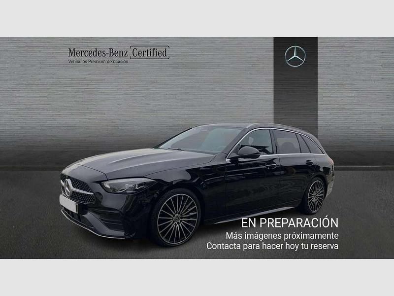 Plateado Usado 2024 Mercedes C220 Familiar | 46.990 € (Un poco caro) - Imagen 1/4