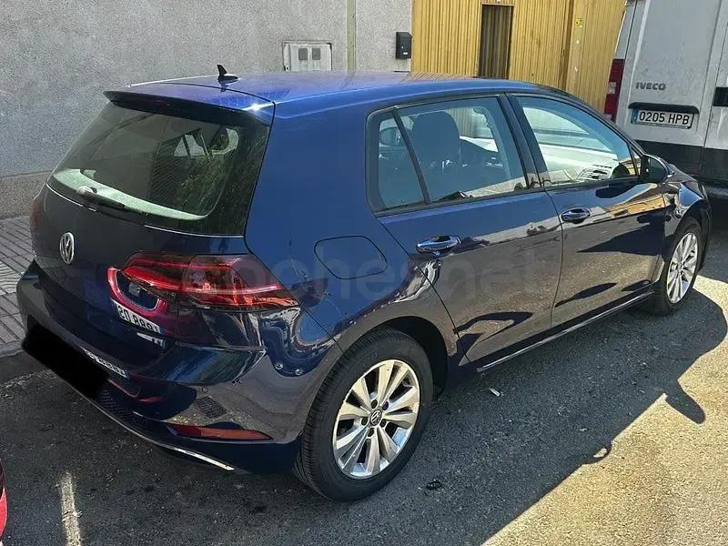 Usado VW Golf VII Advance 115 CV (84 kW) 2018 Azul Berlina