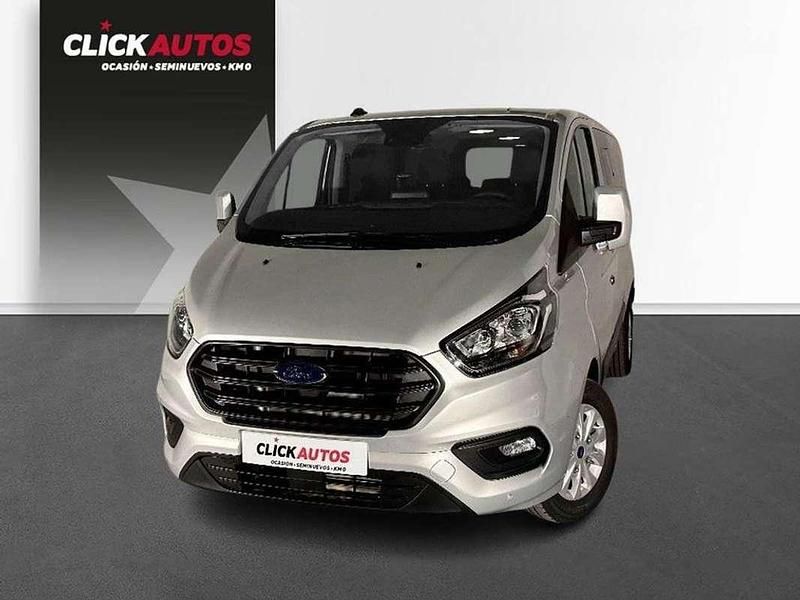Plateado Usado 2024 Ford Transit Custom Trend Familiar | 31.150 € (Precio justo) - Imagen 1/4