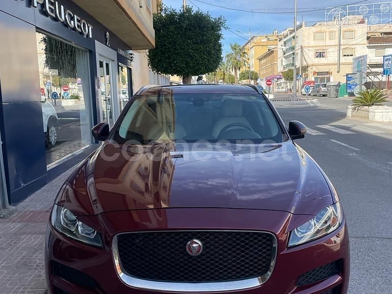 Granate Usado 2017 Jaguar F-Pace Prestige SUV | 18.000 € - Imagen 1/3
