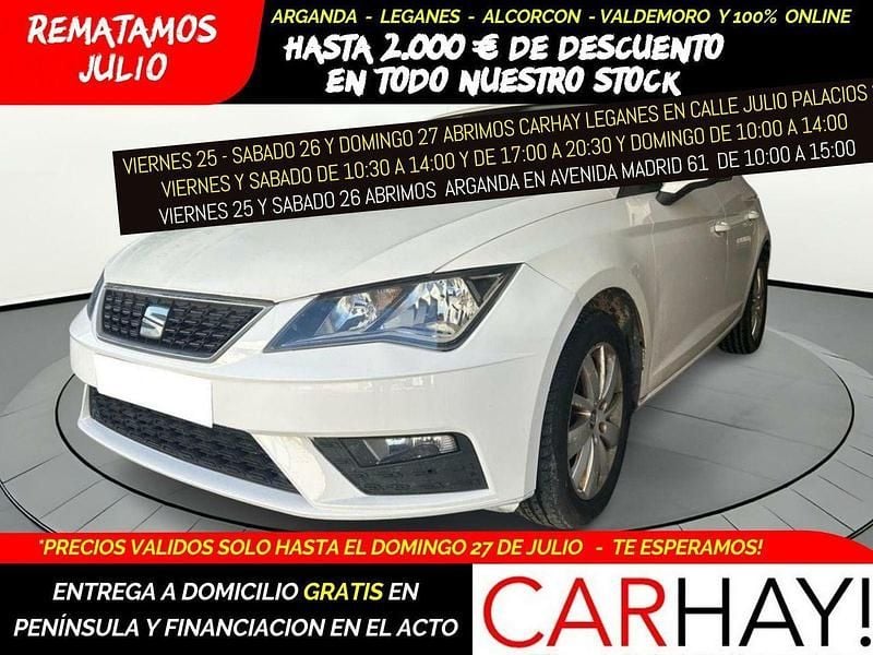 Blanco Usado 2018 Seat Leon Reference Berlina | 9790 € (Buen precio) - Imagen 1/4