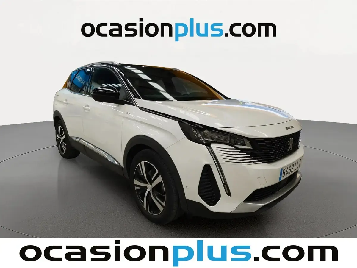 Usado Peugeot 3008 GT 131 CV (96 kW) 2020 Blanco SUV