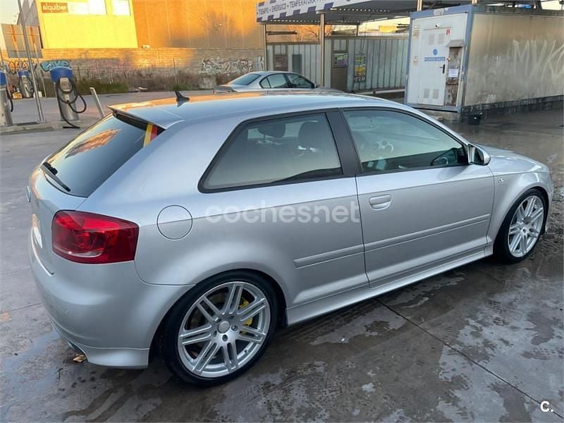 Usado Audi S3 265 CV (194 kW) 2007 Gris / plata Berlina