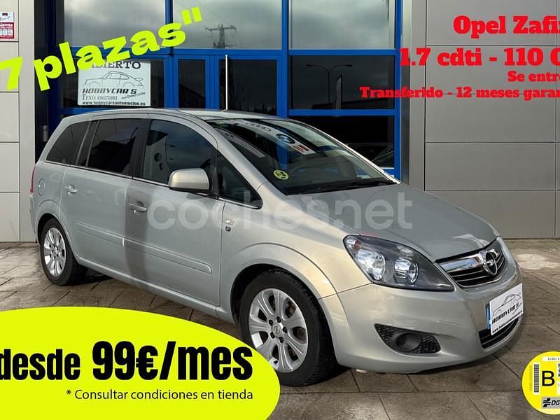 Gris / plata Usado 2010 Opel Zafira Monovolumen | 4999 € (Precio justo) - Imagen 1/4