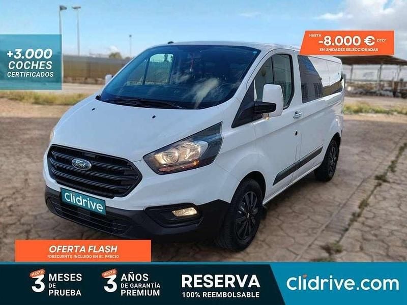 Blanco Usado 2019 Ford Transit Custom Trend Van | 13.890 € - Imagen 1/3