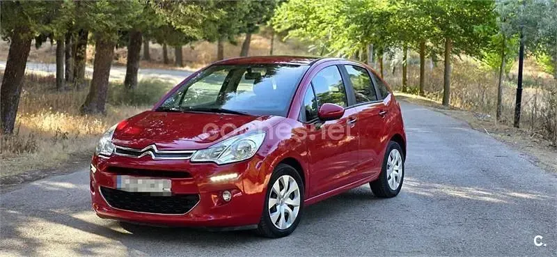 Usado Citroën C3 Attraction 68 CV (50 kW) 2013 Rojo Berlina