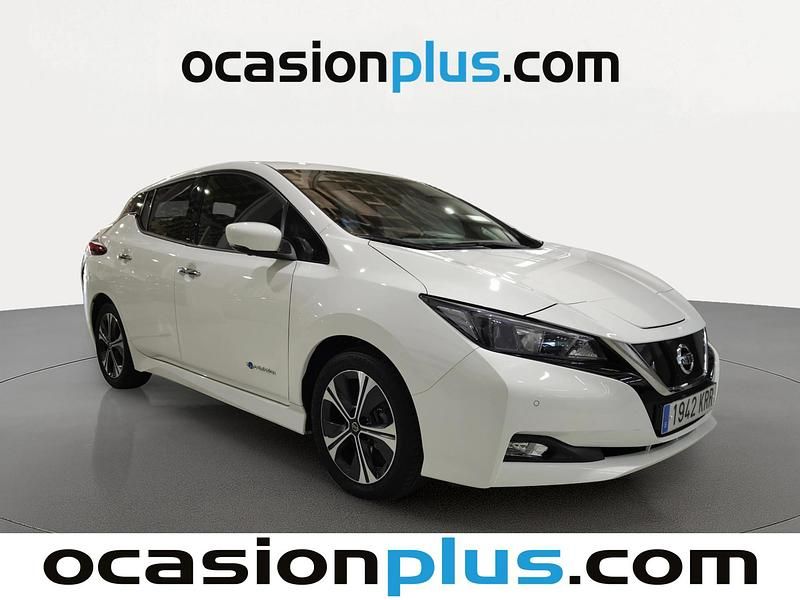 Usado Nissan Leaf N-Connecta 110 kW (150 CV) 2018 Blanco Utilitario
