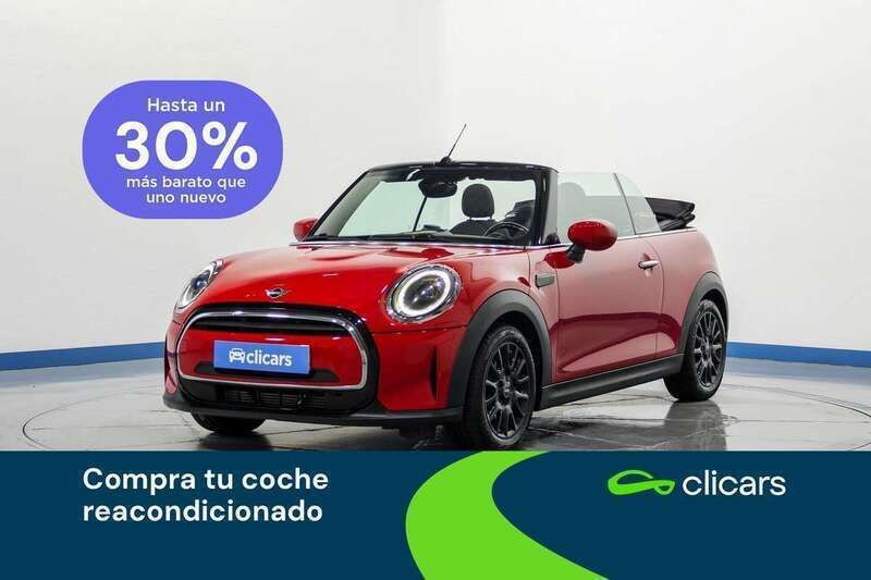 Rojo Usado 2021 Mini Cooper Cabriolet Descapotable | 19.090 € (Precio justo) - Imagen 1/1