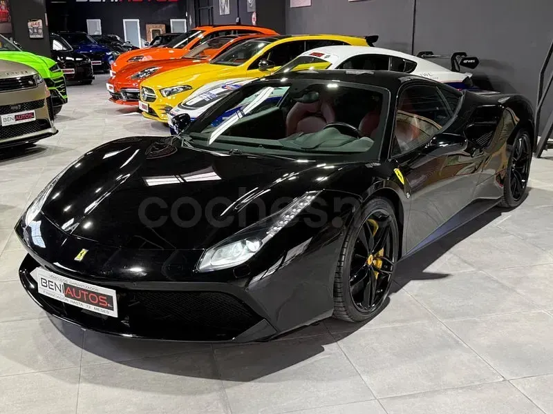 Usado Ferrari 488 670 CV (492 kW) 2016 Negro Coupe