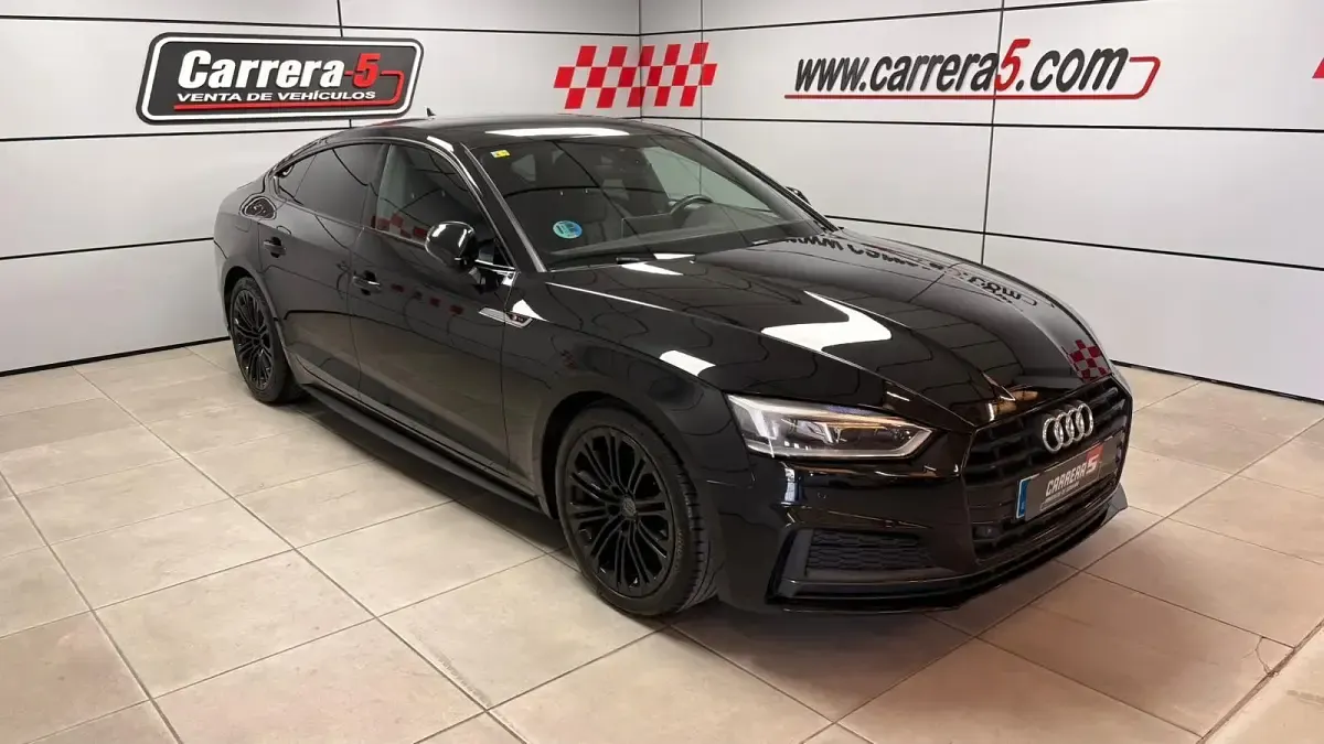 Usado Audi A5 Sportback 190 CV (139 kW) 2019 Gris Utilitario