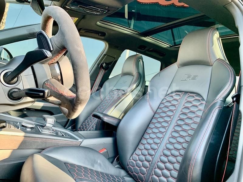 Usado Audi RS4 Exclusive 450 CV (330 kW) 2019 Negro Familiar