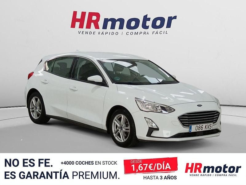 Usado Ford Focus Trend+ 120 CV (88 kW) 2019 Blanco Berlina