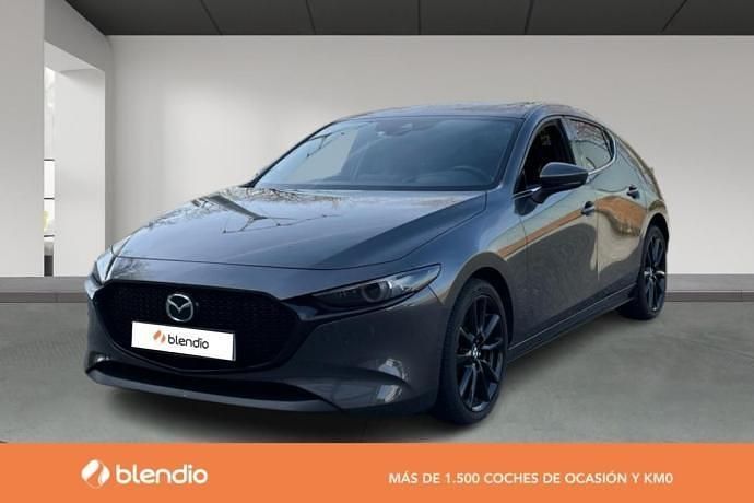 Usado Mazda 3 181 CV (133 kW) 2019 Gris Utilitario