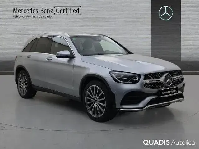 Usado Mercedes GLC220 194 CV (142 kW) 2022 Plata hightech SUV