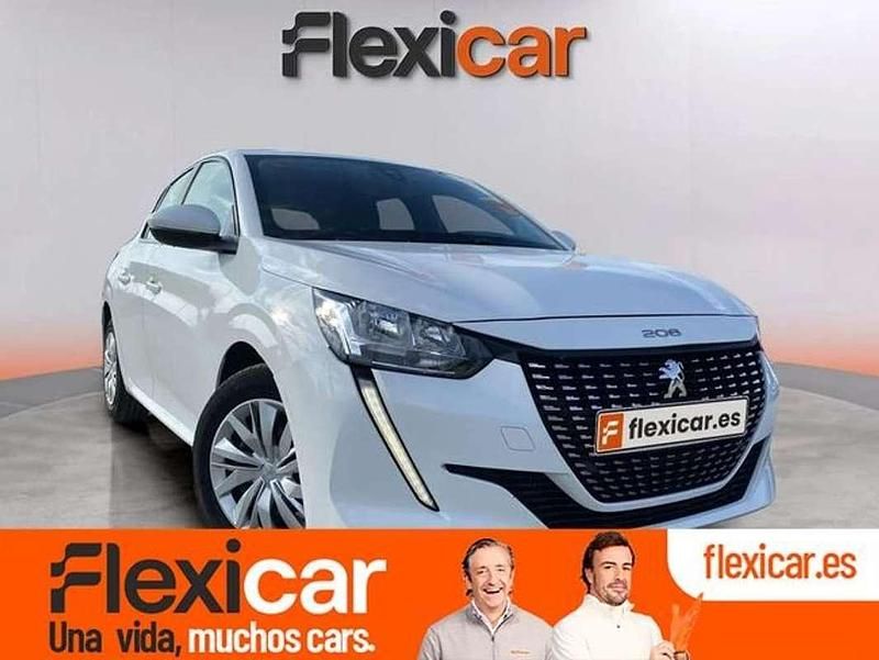 Blanco Usado 2021 Peugeot 208 Allure Utilitario | 11.490 € (Precio justo) - Imagen 1/4