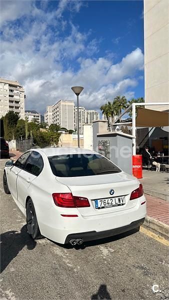 Usado BMW 520 Efficient Dynamics 184 CV (135 kW) 2012 Blanco Berlina