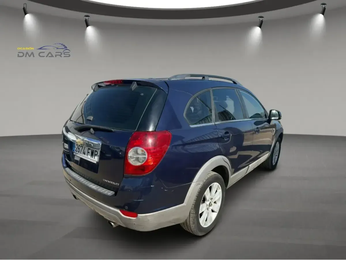 Usado Chevrolet Captiva 150 CV (110 kW) 2007 Azul SUV
