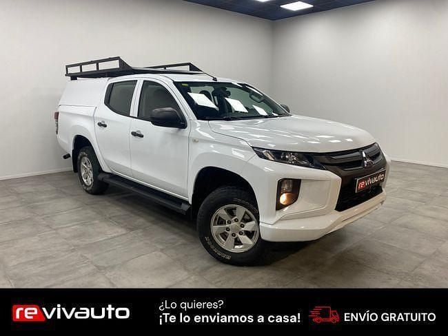 Usado Mitsubishi L200 150 CV (110 kW) 2020 Blanco Recogida