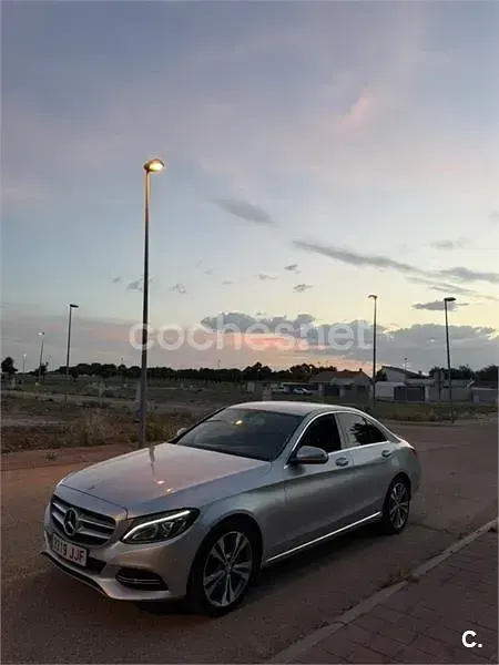 Usado Mercedes C220 170 CV (125 kW) 2016 Gris / plata Berlina