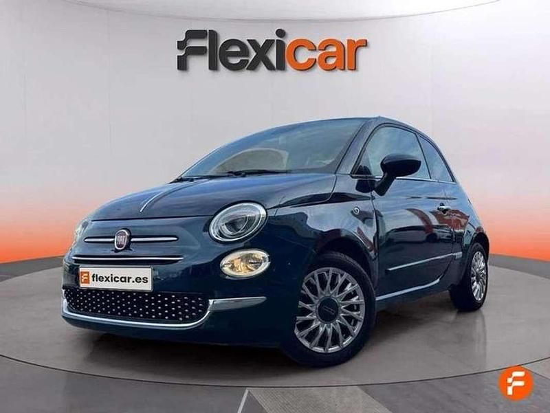 Usado Fiat 500 Lounge 69 CV (50 kW) 2019 Azul Utilitario