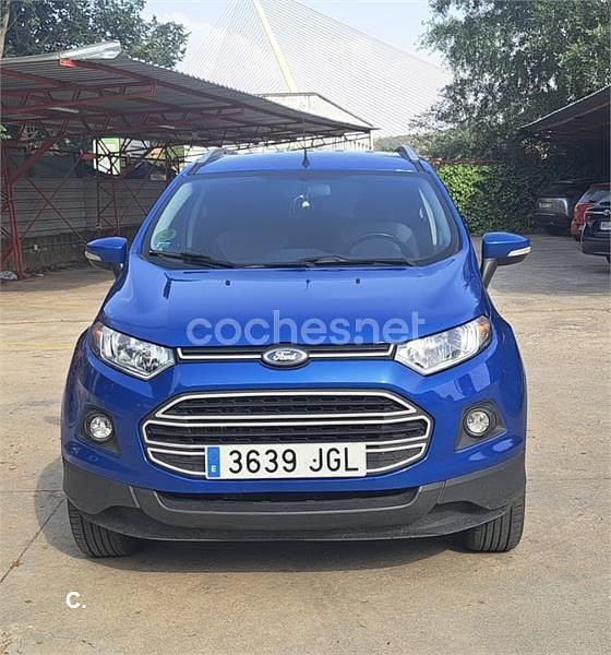 Azul Usado 2015 Ford Ecosport Trend SUV | 8500 € (Precio justo) - Imagen 1/4